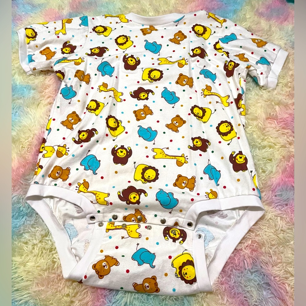 Large Safari men’s onesie abdl